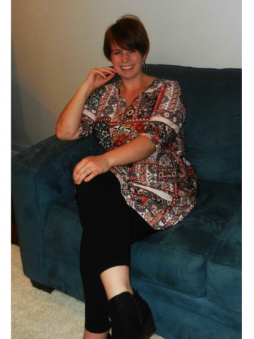 Debby Michael sitting