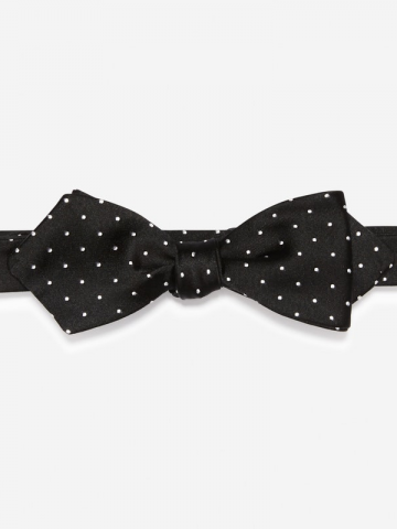 Bonobos Black polka dot bow tie