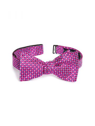 Ted Baker pink silk bowtie