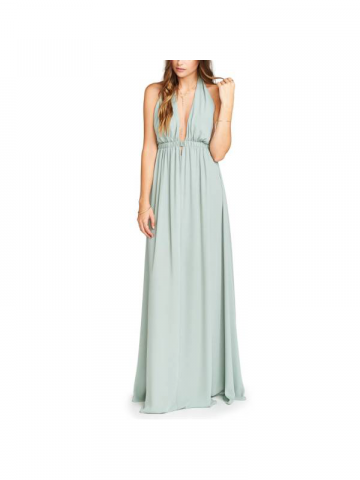 Show Me Your MUMU mint prom gown