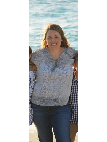 Amy Ruggiero before her weight loss