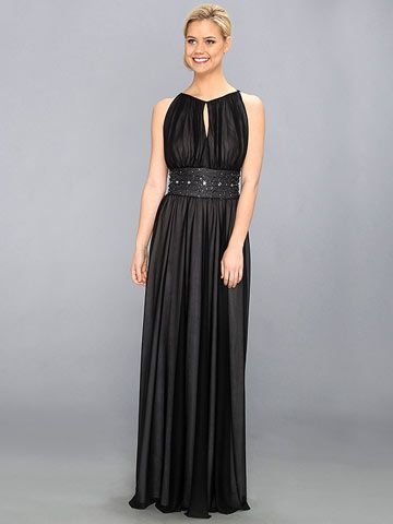 Circle Neck Dress Prom Dresses