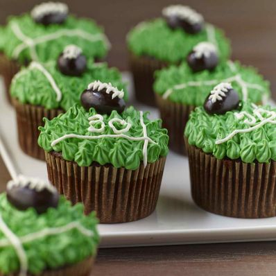 Touchdown Cupcakes