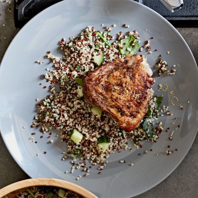 five-spice chicken and quinoa salad