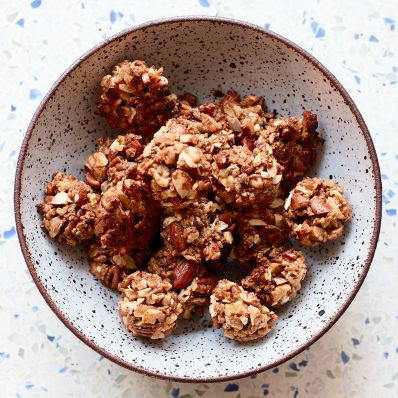 nut cluster snack bites