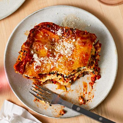 spinach lasagna with ricotta
