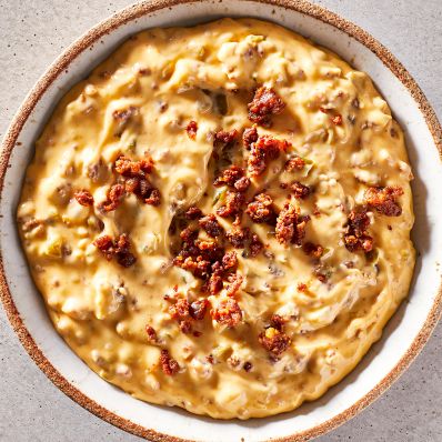 queso dip with chorizo