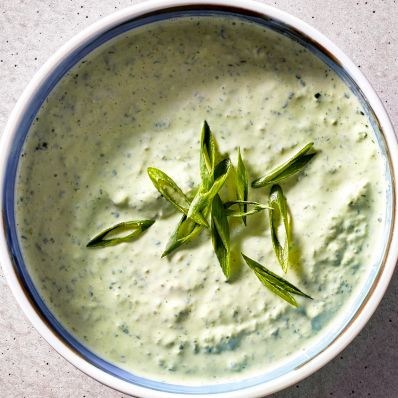 scallion-cilantro dip