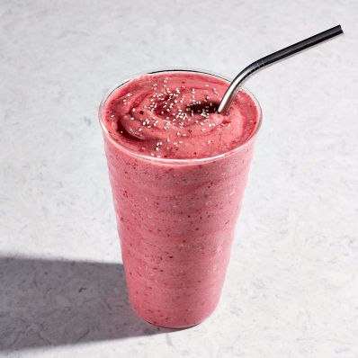 cherry cooler with straw