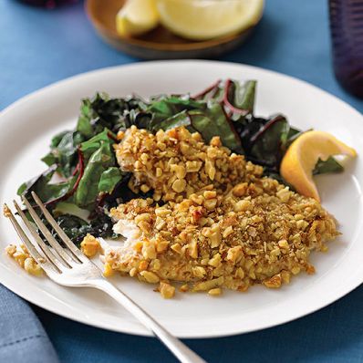 Walnut-Crusted Tilapia