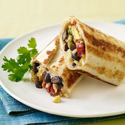 Crispy Bean & Cheese Burritos
