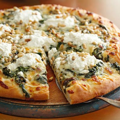 Four Cheese White Pizza