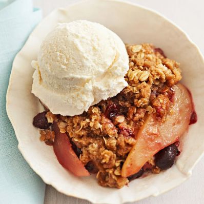 Slow-Cooker Fruit Crumble