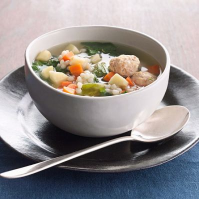 Mini Meatball Soup