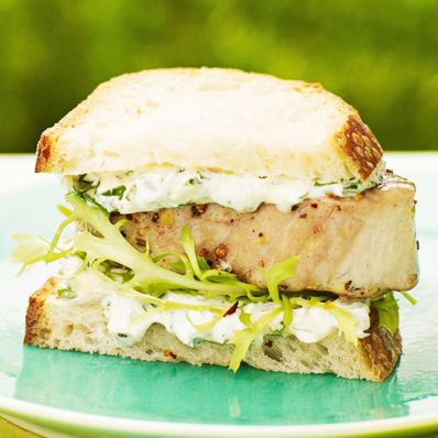Tuna Burger au Poivre