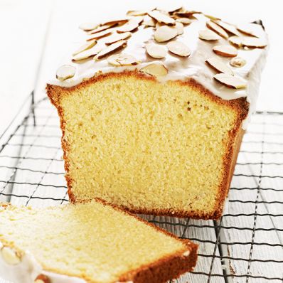 Glazed Almond Pound Cake