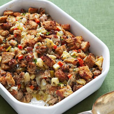 Apple-Sausage Stuffing