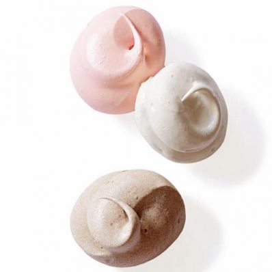 Tricolor Meringues