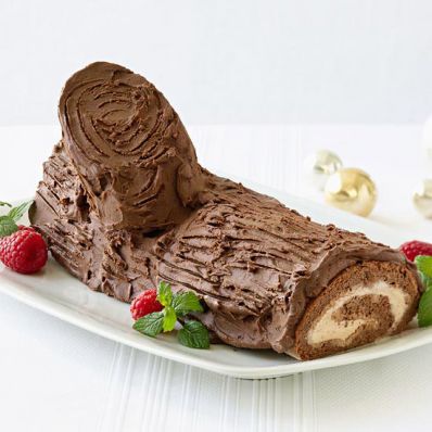 Yule Log Cake