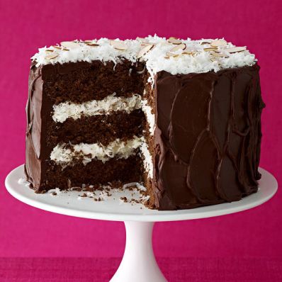 Cocoa-Almond-Coco Cake