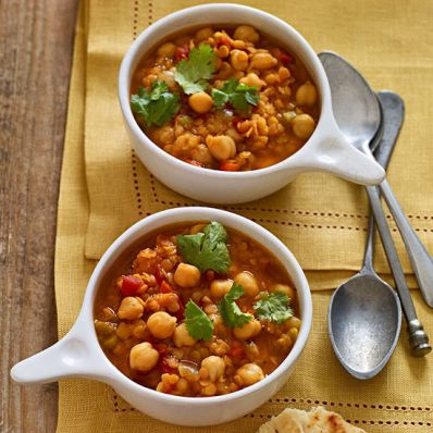 Lentil-Chickpea Chili