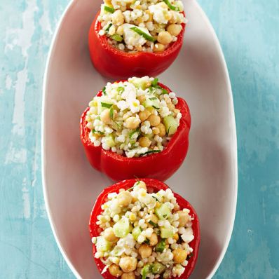 Middle Eastern Stuffed Peppers