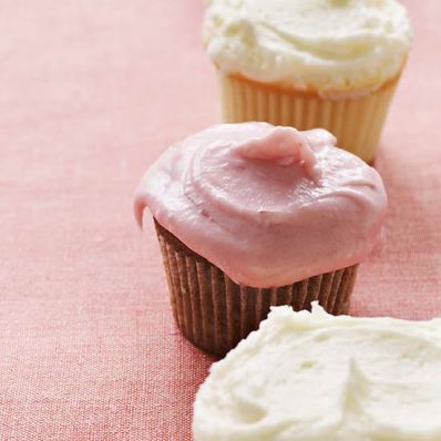 Chocolate-Strawberry Mini Cupcakes