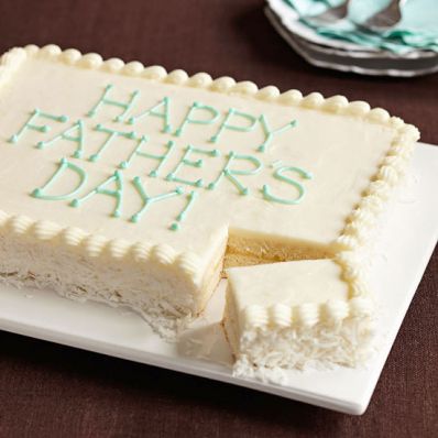 Coconut Sheet Cake with Meyer Lemon Frosting
