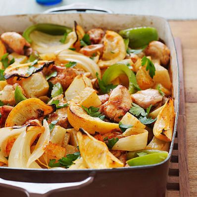 Smoky Chicken and Potatoes