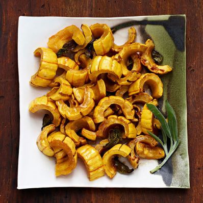Maple-Glazed Delicata Squash