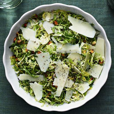 Shaved Brussels Sprouts Salad