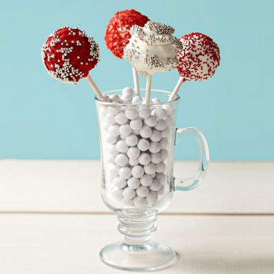 Chocolate-Peppermint Cake Pops
