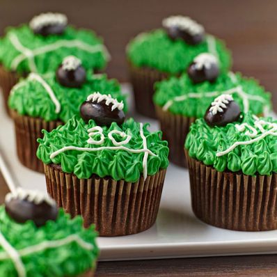 Touchdown Cupcakes
