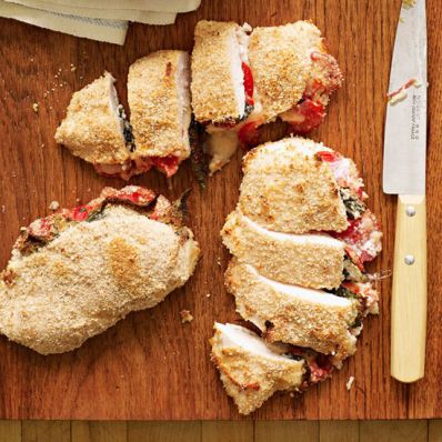 Chicken Stuffed with Tomato and Cheese
