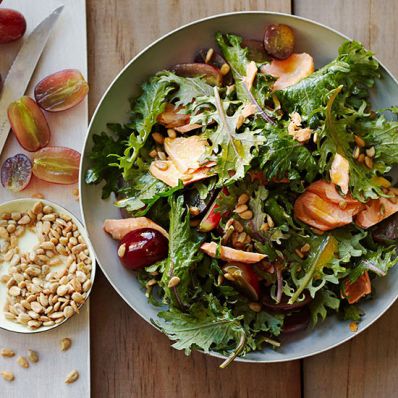 Poached Salmon Salad