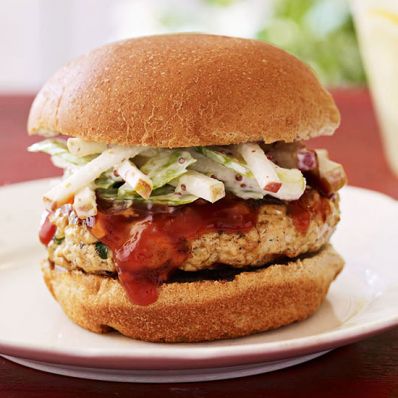 BBQ Turkey Burgers