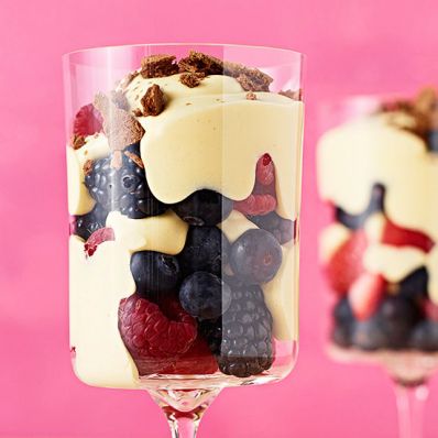 Summer Berries with Sabayon