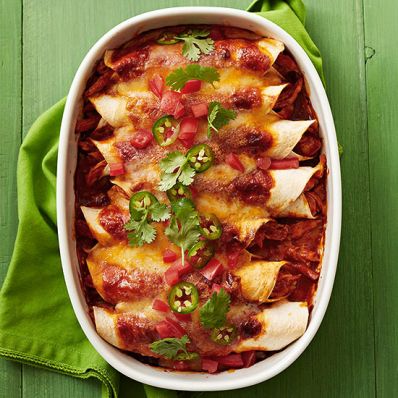 Cheesy Chicken Enchiladas