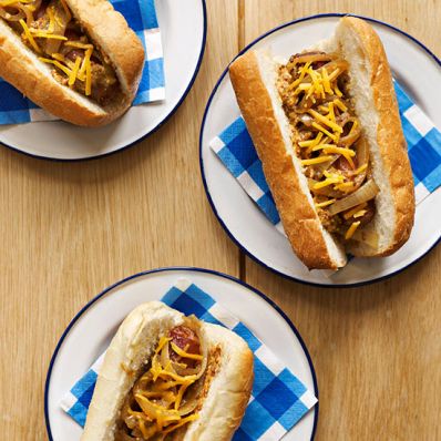 Slow Cooker Beer-Braised Smoked Sausages and Onions