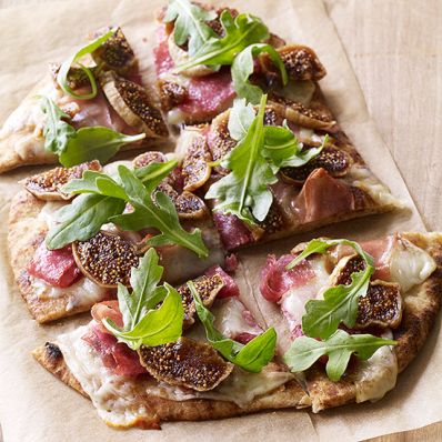 Fig, Salami and Provolone Flatbread