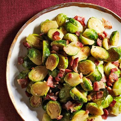 Maple-Bacon Brussels Sprouts