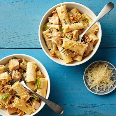 Rigatoni with Gorgonzola Sauce and Chicken