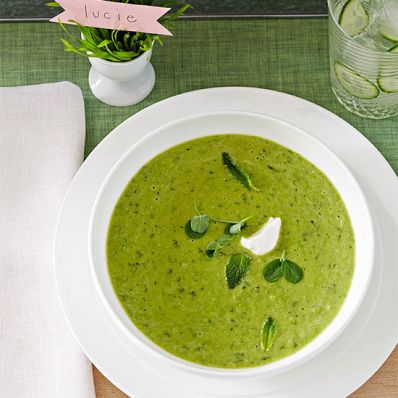 Chilled Pea Soup