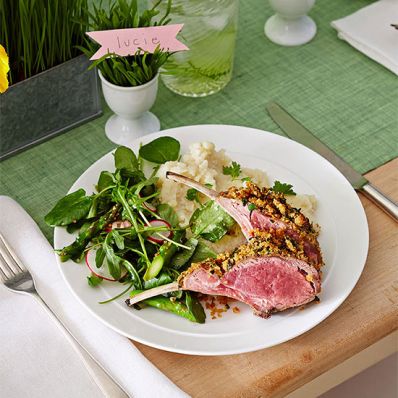 Herb-Crusted Rack of Lamb