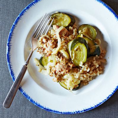 Fennel and Zucchini Gratin