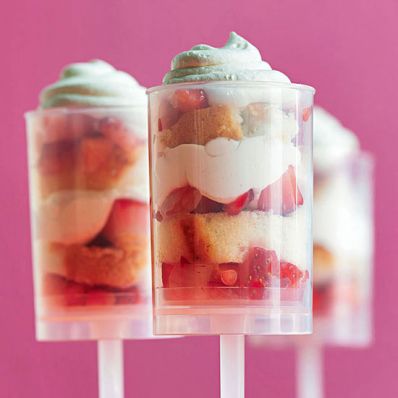 Shortcut Strawberry Shortcake Push Pops