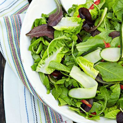 Cucumber and Greens