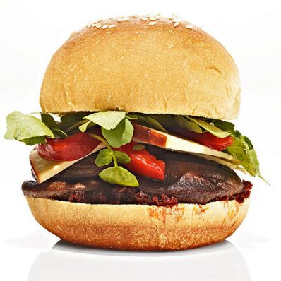 Grilled Shiitake Sliders