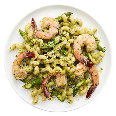 Shrimp Pesto Pasta Salad