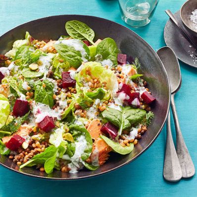Greens and Grain Salad